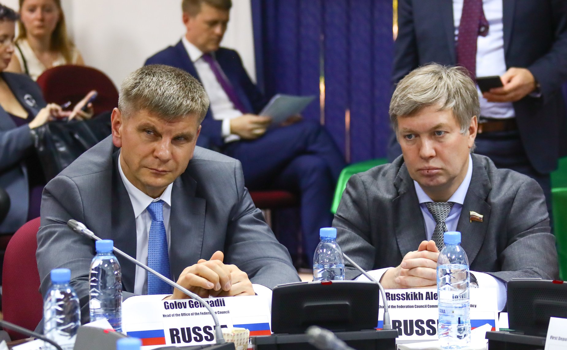 Геннадий Голов и Алексей Русских