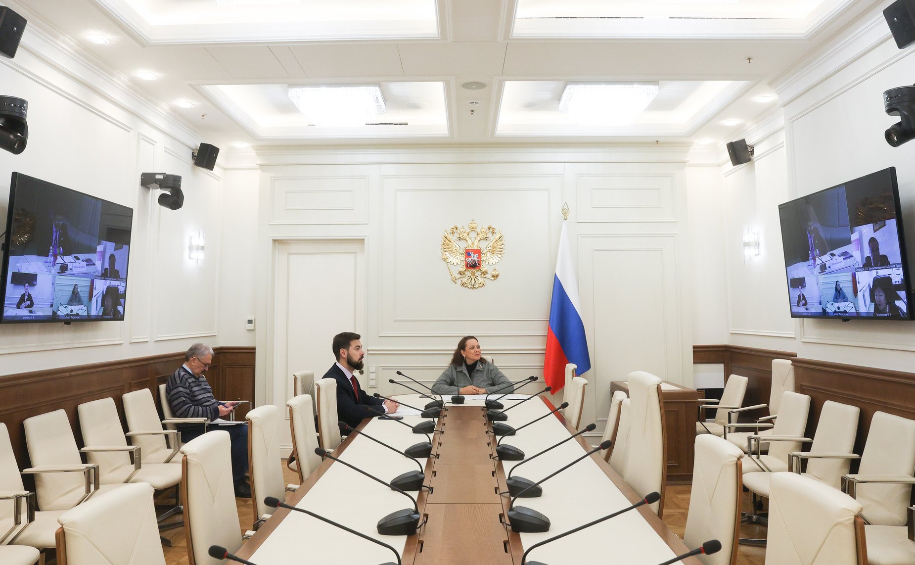 Анна Отке приняла участие в заседании постоянного комитета по межпарламентскому сотрудничеству Парламентской Ассоциации Северо-Запада России (фото: Пресс-служба Совета Федерации)