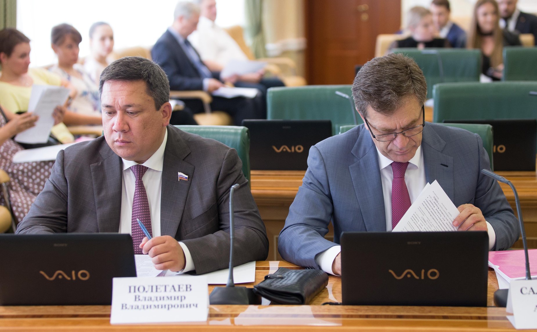 В. Полетаев и А. Салпагаров