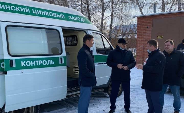 Олег Цепкин в рамках работы в регионе посетил областной Центр экологического мониторинга, а также стационарные и мобильные посты контроля атмосферного воздуха