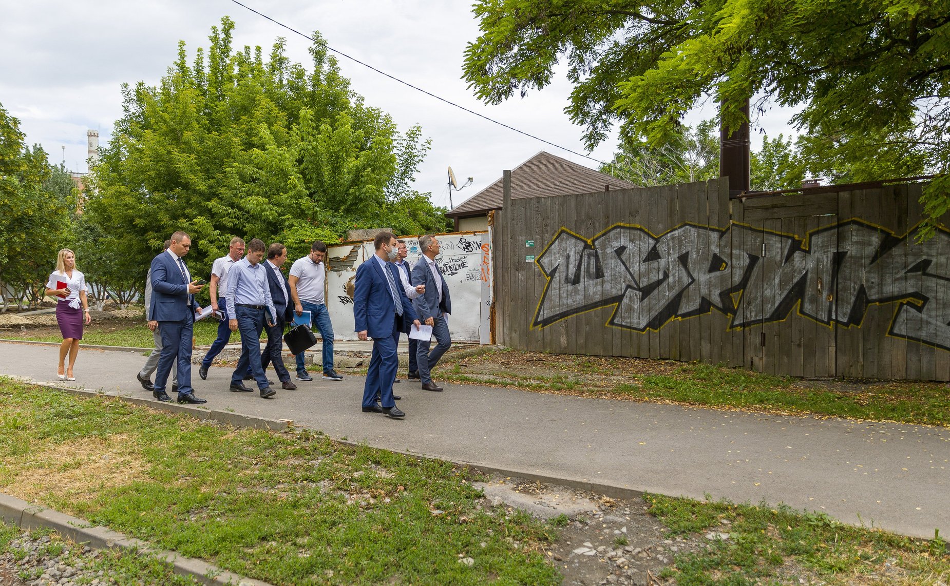 Андрей Яцкин в ходе рабочей поездки в регион посетил город Таганрог