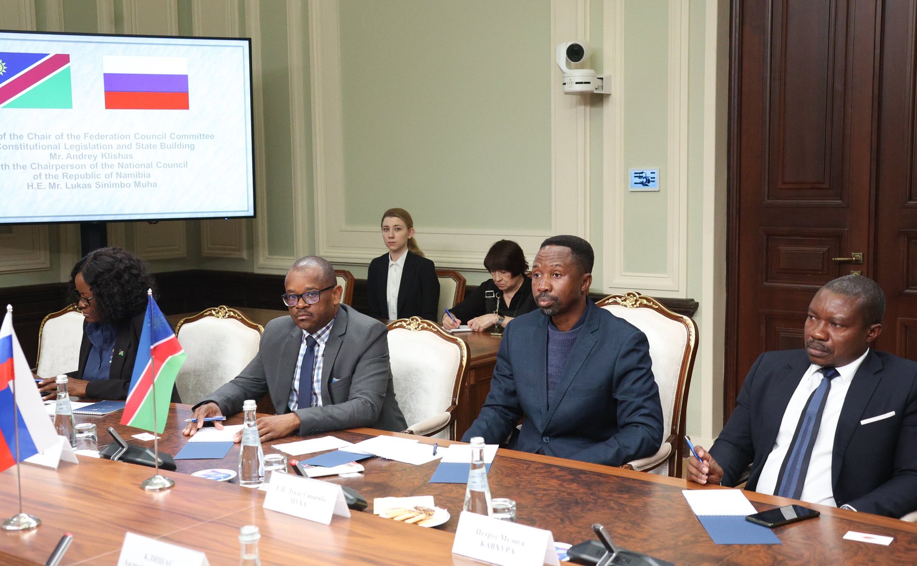 Андрей Клишас провел встречу с Председателем Национального совета Республики Намибии