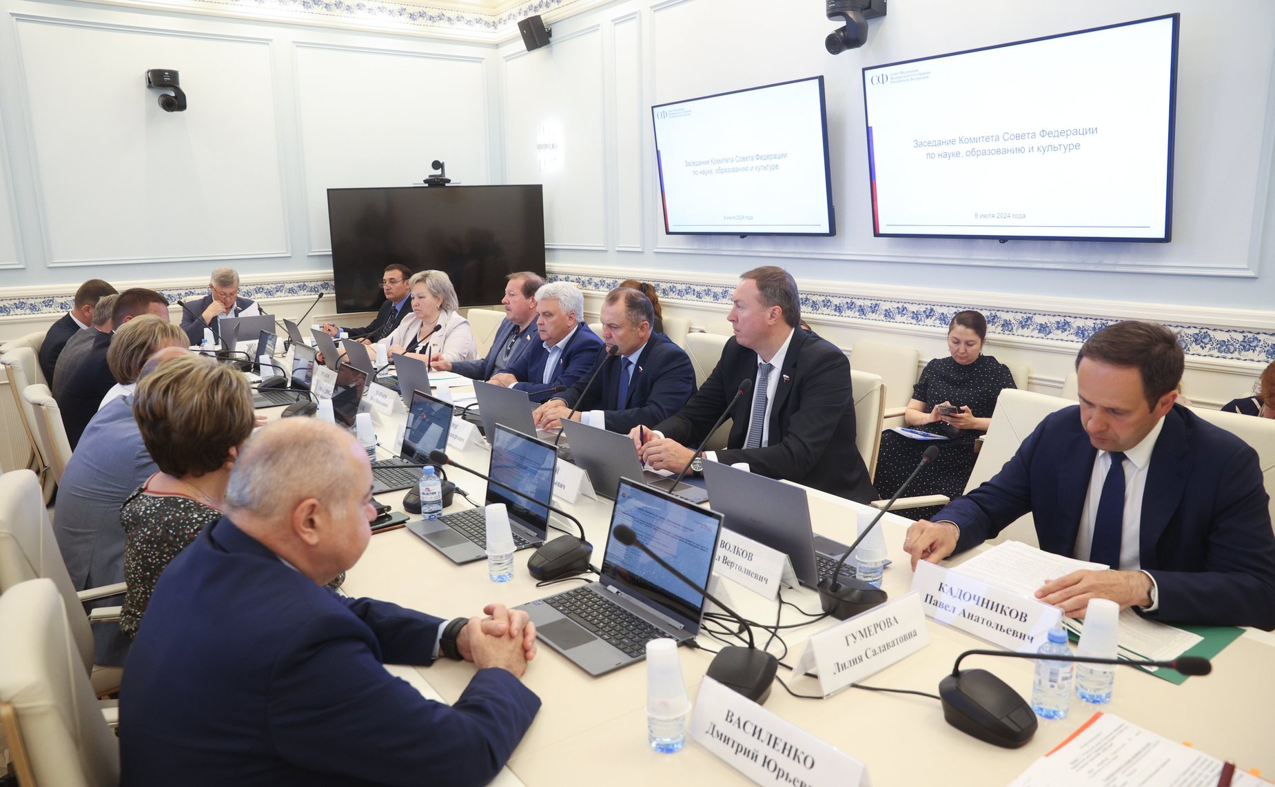 Заседание Комитета Совета Федерации по науке, образованию и культуре