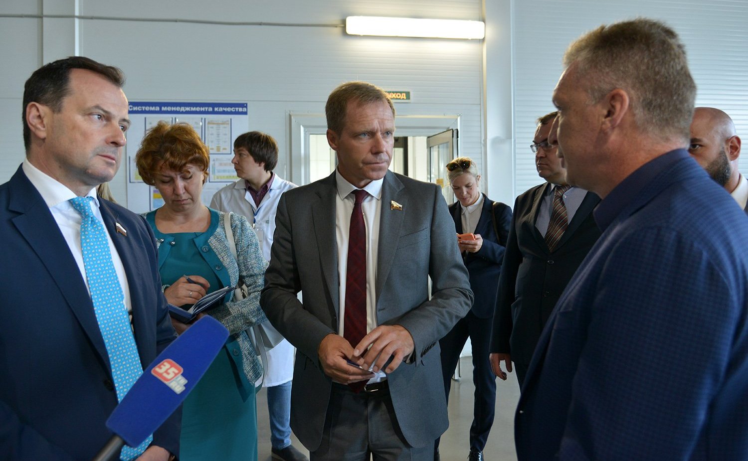 Рабочая поездка Временной комиссия СФ по совершенствованию правового регулирования в сфере государственного контроля (надзора) и муниципального контроля в РФ в Вологду