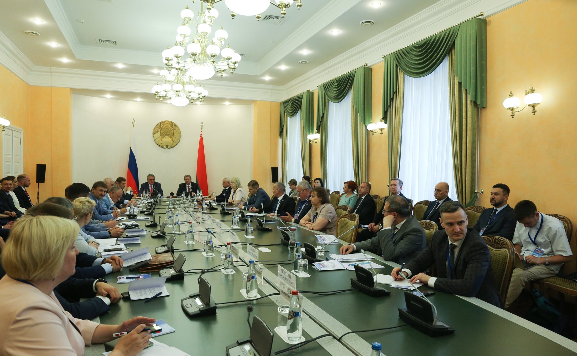 Девятое заседание Межпарламентской комиссии Совета Республики Национального собрания Республики Беларусь и Совета Федерации по межрегиональному сотрудничеству