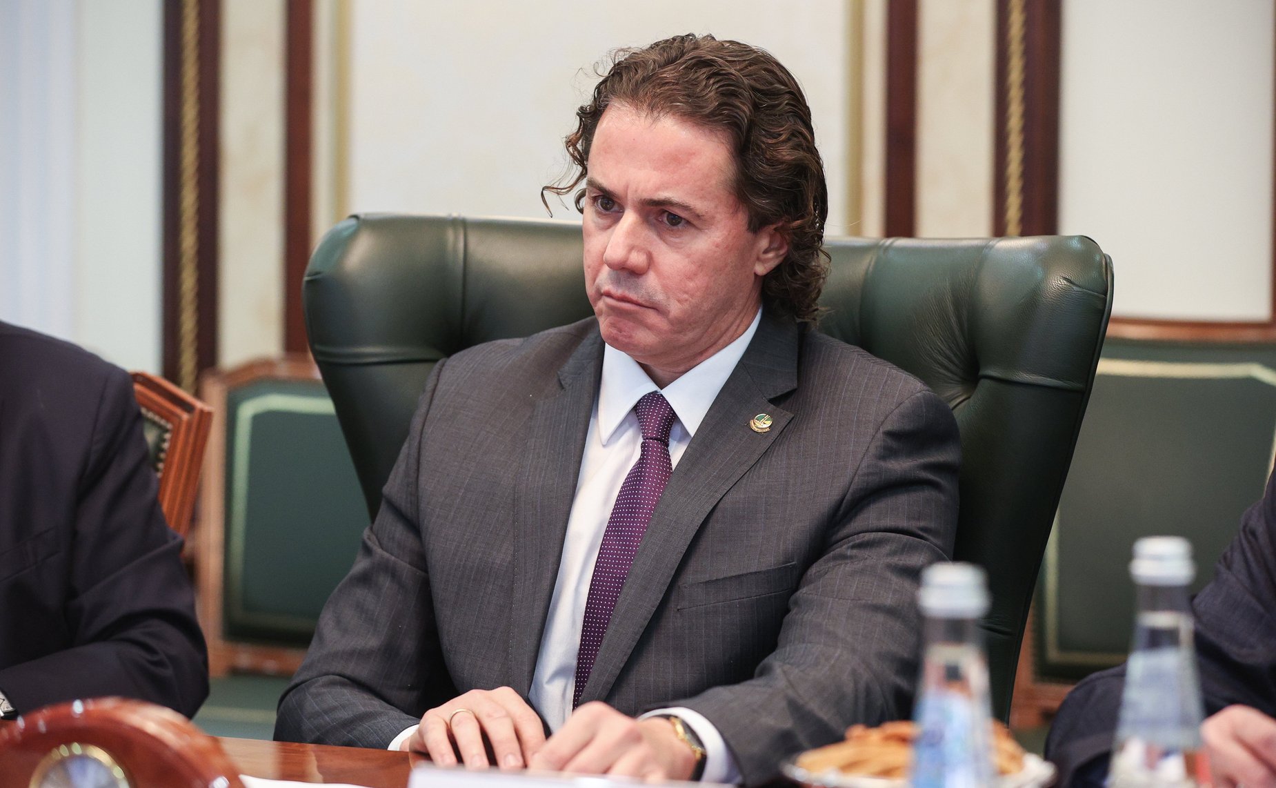 Константин Косачев провел встречу с первым заместителем Председателя Федерального сената Национального конгресса Федеративной Республики Бразилии Венезиано Виталом ду Рего