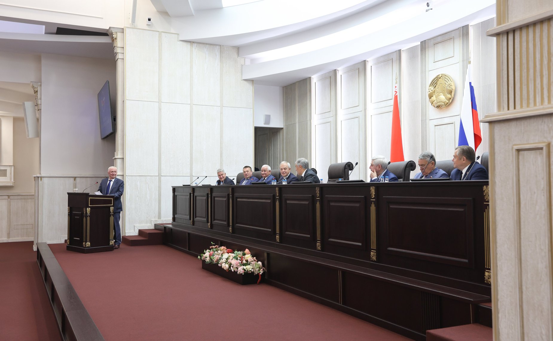 Делегация Совета Федерации во главе с заместителем Председателя СФ Юрием Воробьевым приняла участие в 68-й сессии Парламентского Собрания Союза Беларуси и России