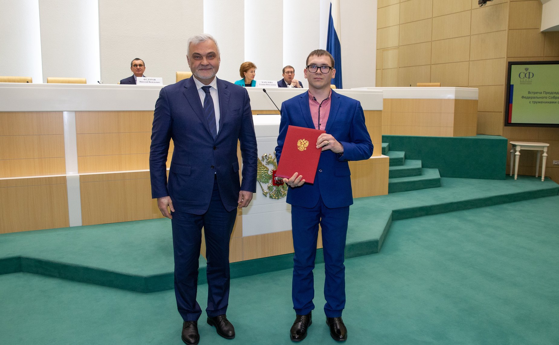 Встреча Валентины Матвиенко с тружениками социальной сферы села