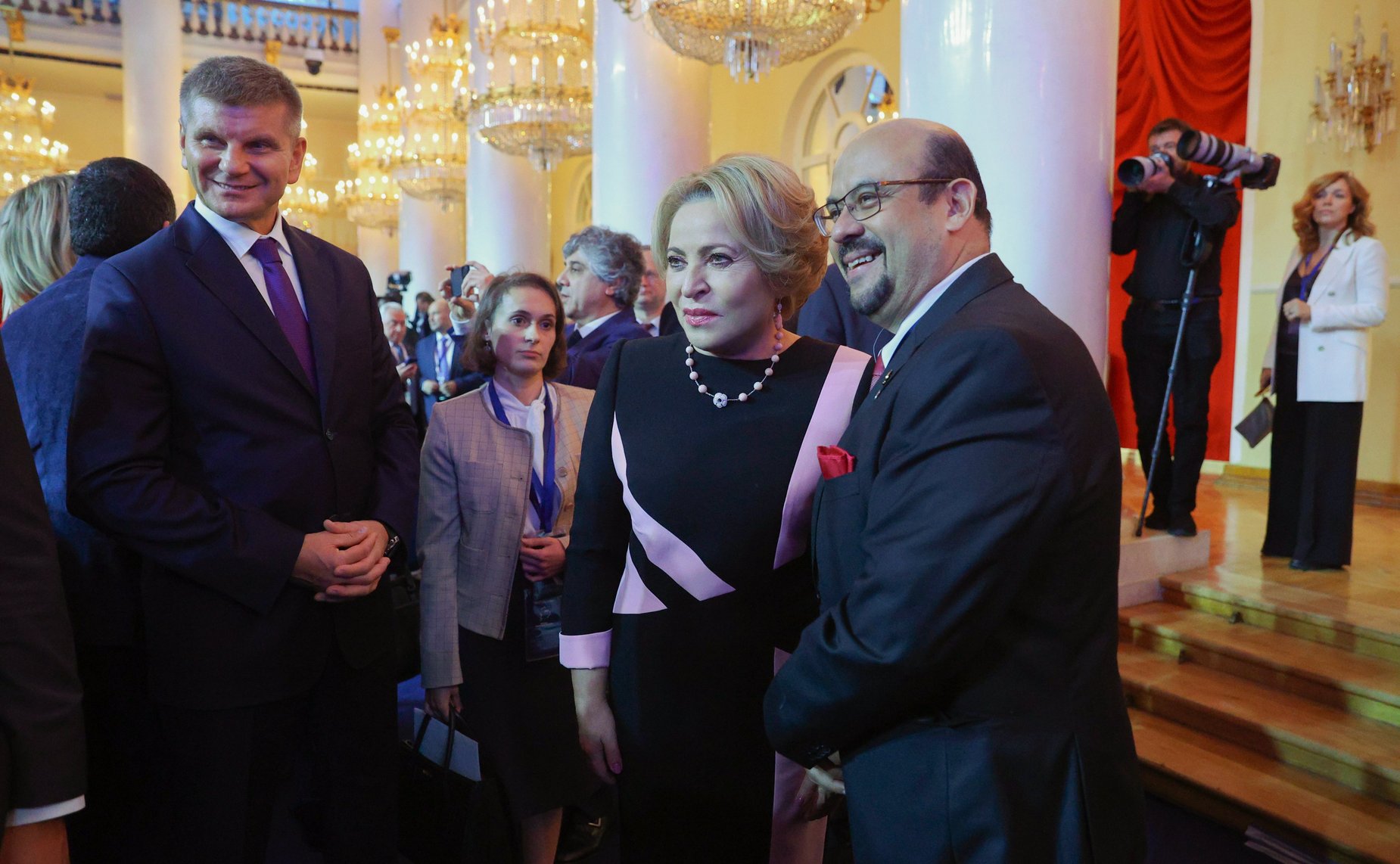 Сенаторы во главе с Председателем СФ Валентиной Матвиенко приняли участие в торжественной церемонии открытия международной парламентской конференции «Россия – Латинская Америка»