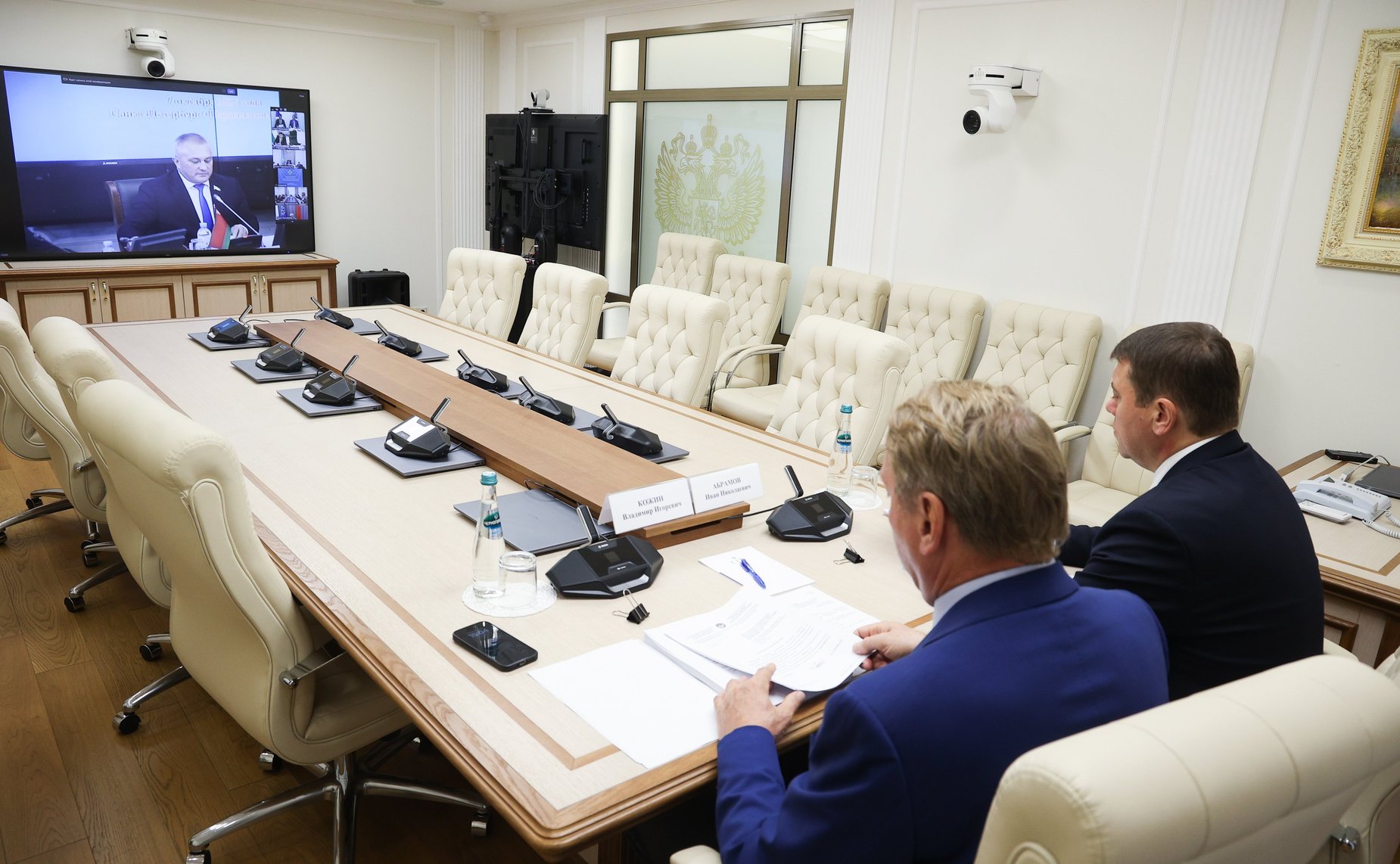 Участие сенаторов Российской Федерации в заседании Постоянной комиссии ПА ОДКБ по социально-экономическим и правовым вопросам