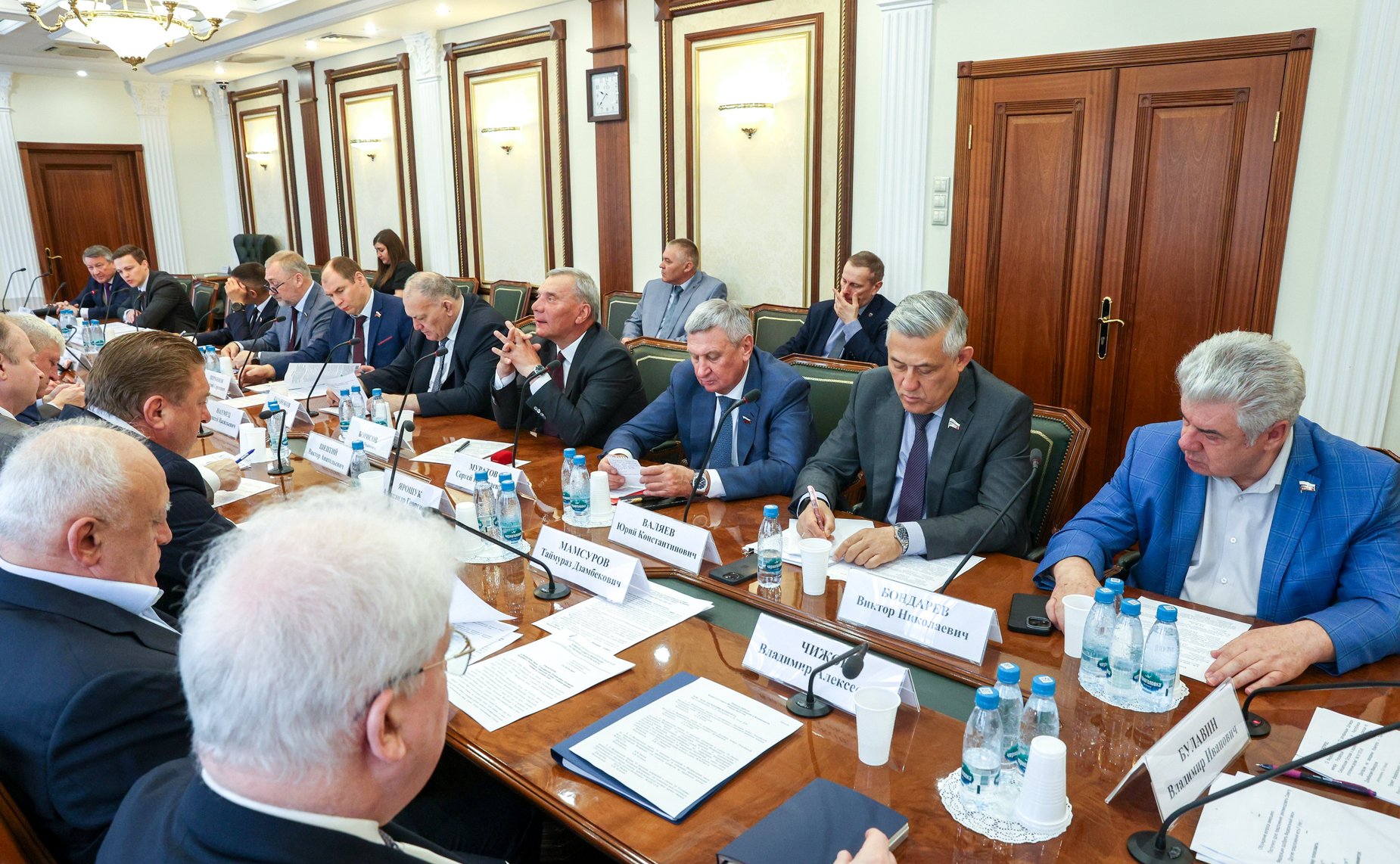 Заседание Комитета Совета Федерации по обороне и безопасности