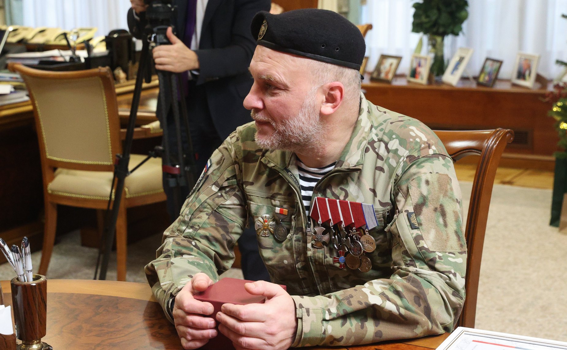 Валентина Матвиенко встретилась с офицерами разведывательно-штурмовой бригады «Ветераны» Добровольческого корпуса МО РФ