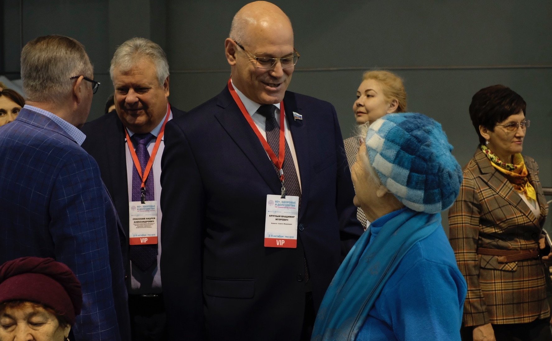 Владимир Круглый принял участие в выставке-форуме «60 Плюс. Здоровье и долголетие» в Уфе