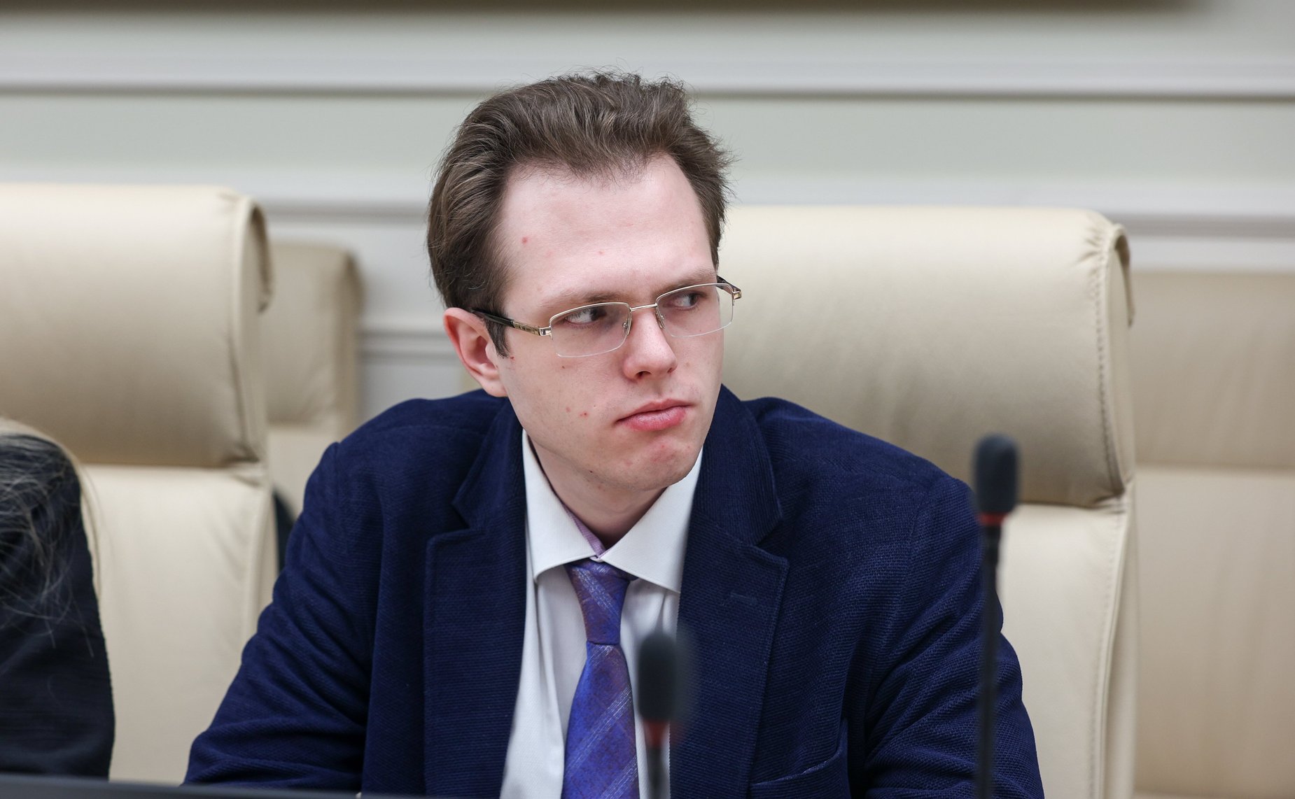 Встреча председателя Комитета Совета Федерации по международным делам Григория Карасина со студентами юридического факультета МГУ им. Ломоносова