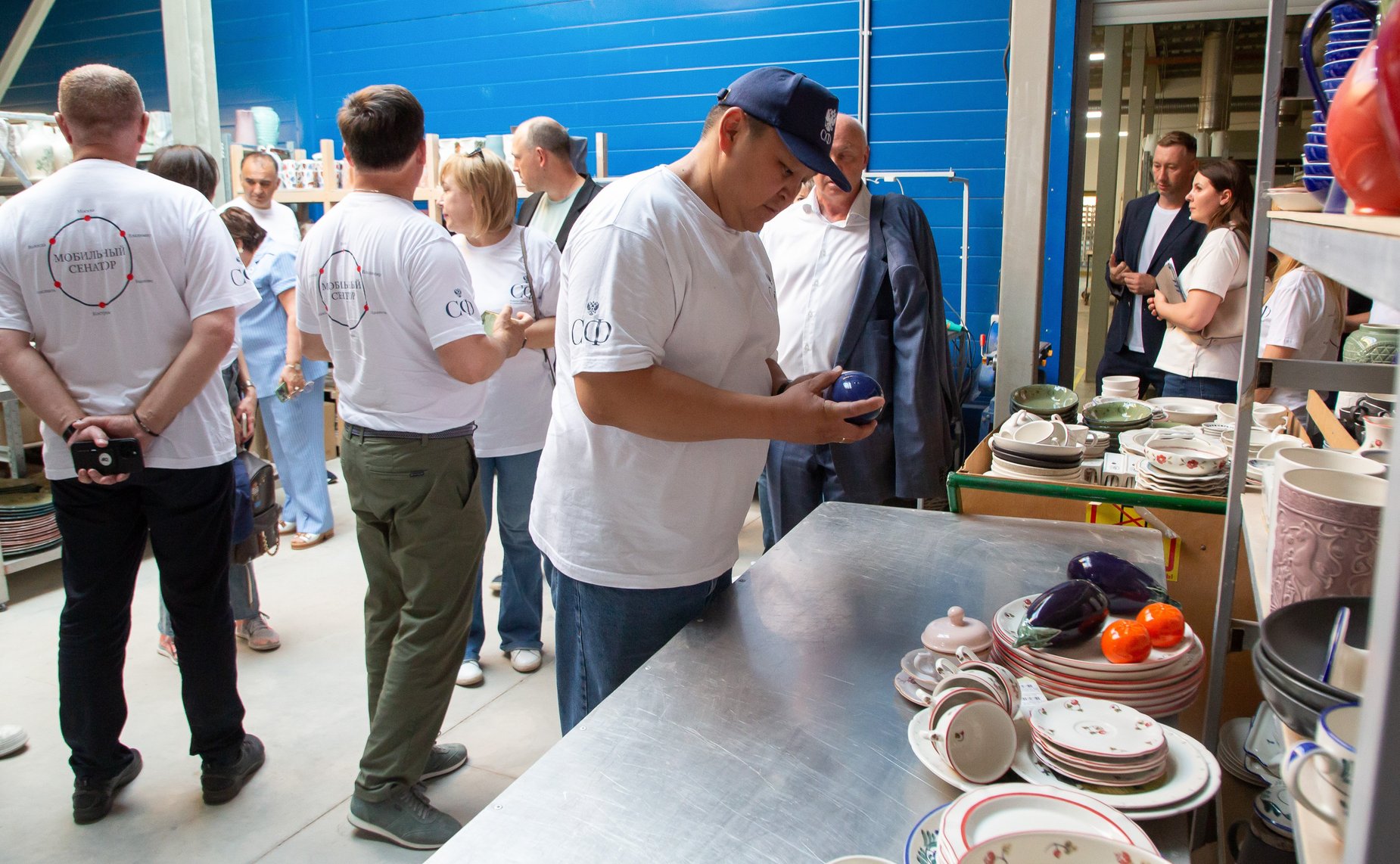 Сенаторы посетили предприятия народных художественных промыслов г. Суздаля