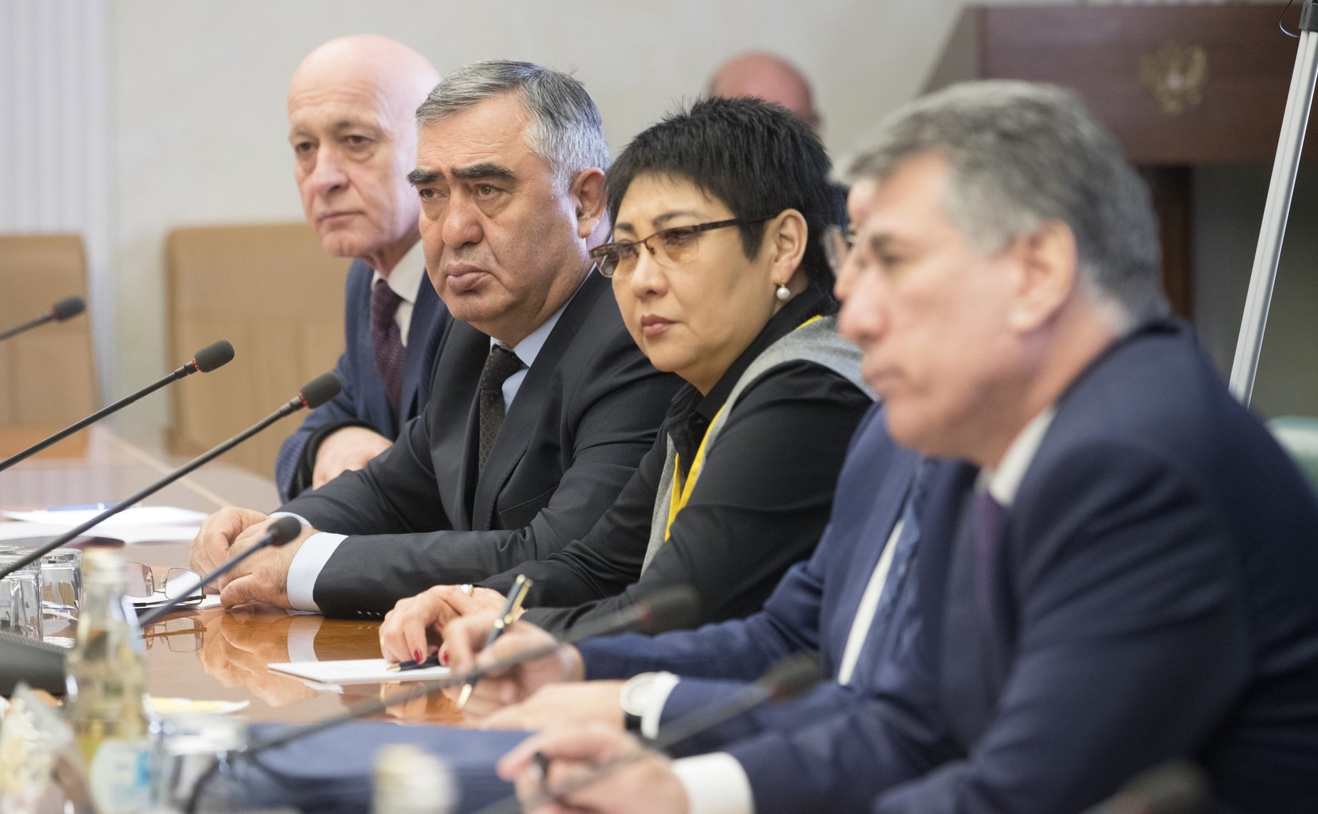 Встреча К. Косачева с наблюдателями от МПА СНГ