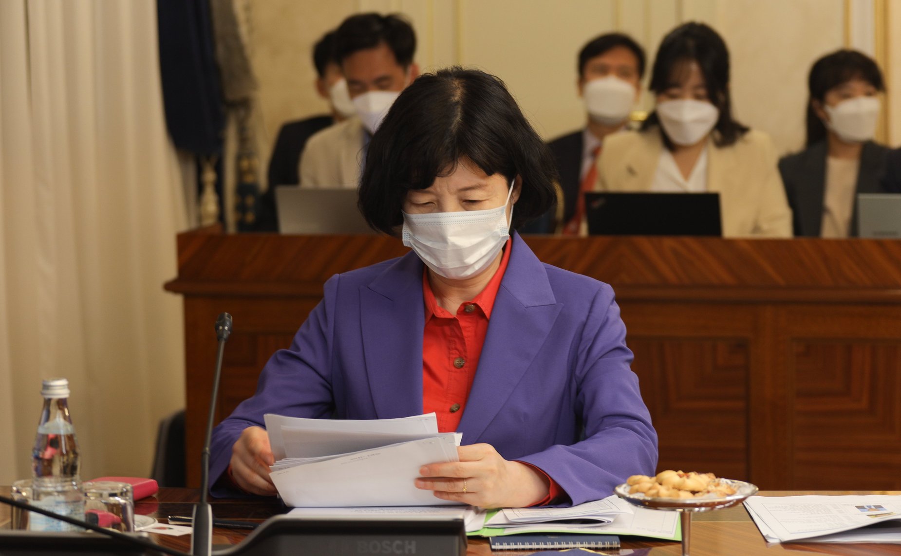 Встреча Валентины Матвиенко с Председателем Национального собрания Республики Корея