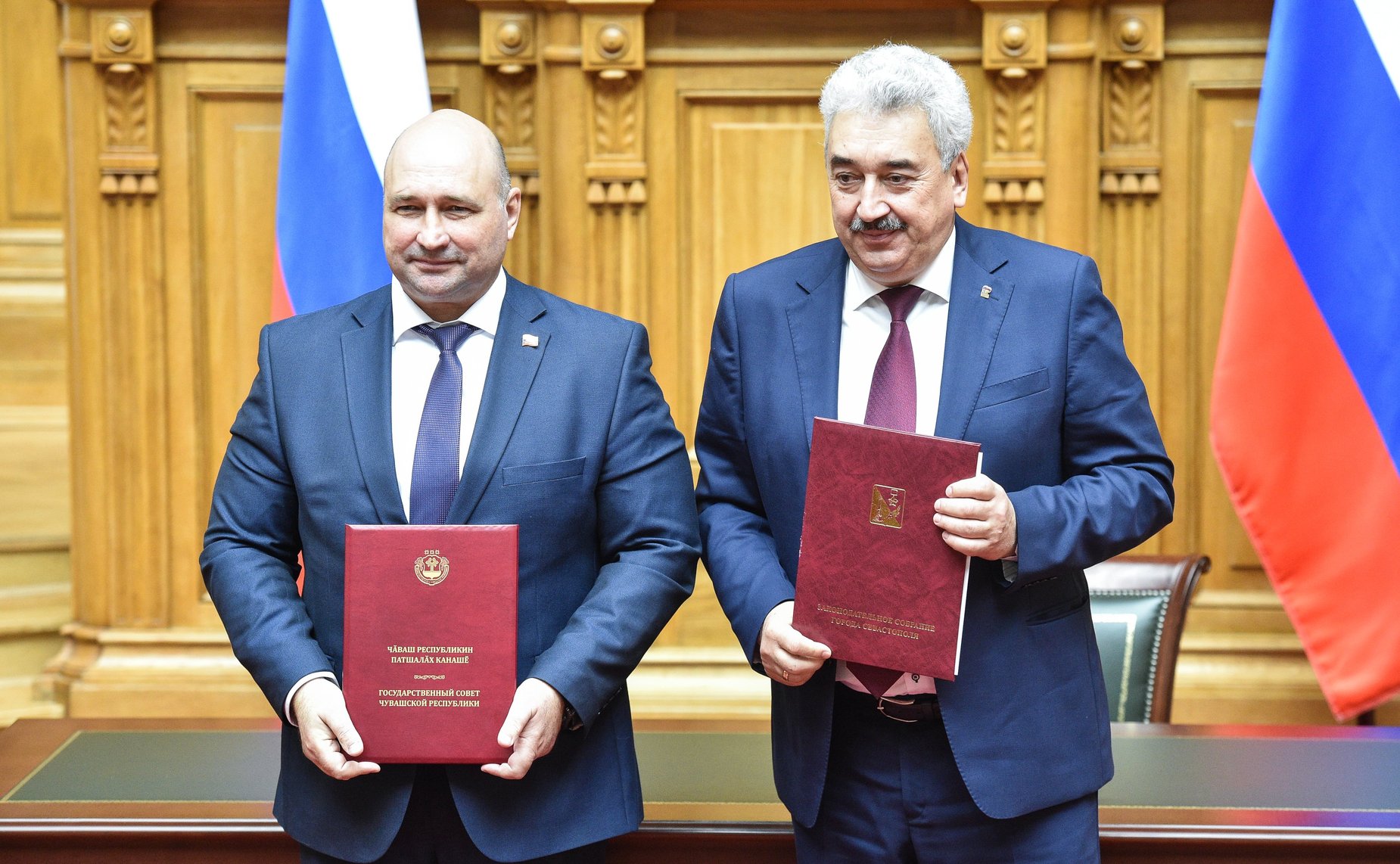 Церемонии подписания соглашений о сотрудничестве между законодательными (представительными) органами власти субъектов РФ