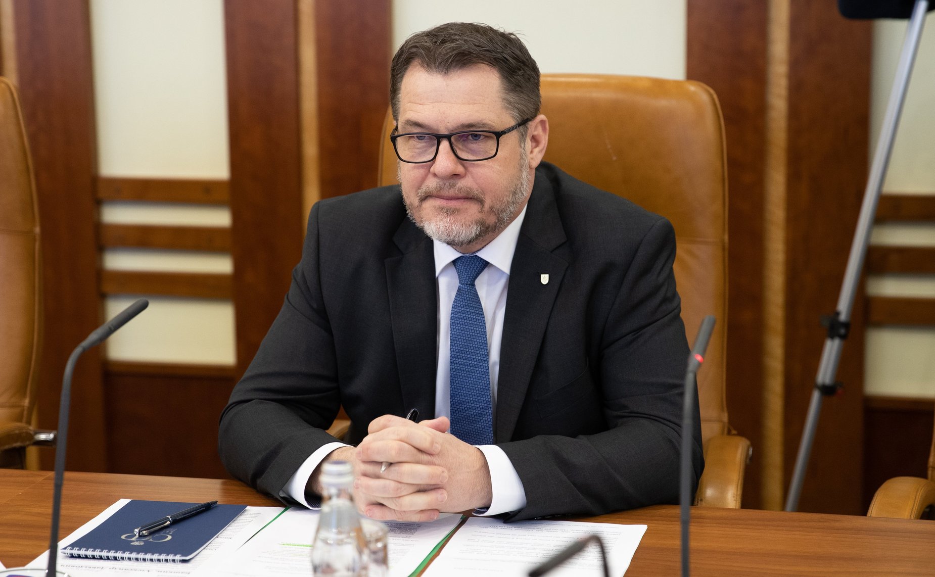 Встреча Александра Башкина с Чрезвычайным и Полномочным Послом Чешской Республики в РФ Витезславом Пивонькой