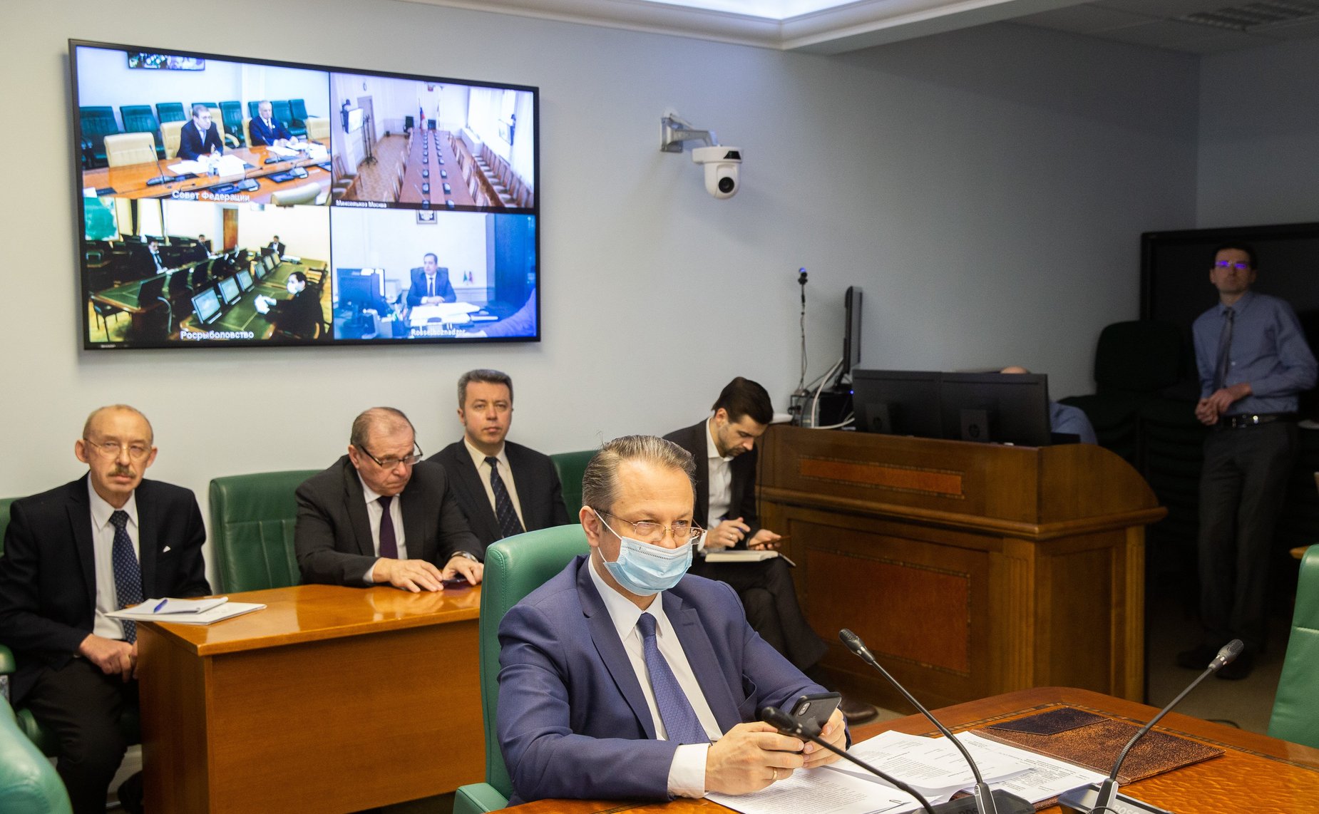 Совещание Комитета СФ по аграрно-продовольственной политике и природопользованию в режиме видеоконференции