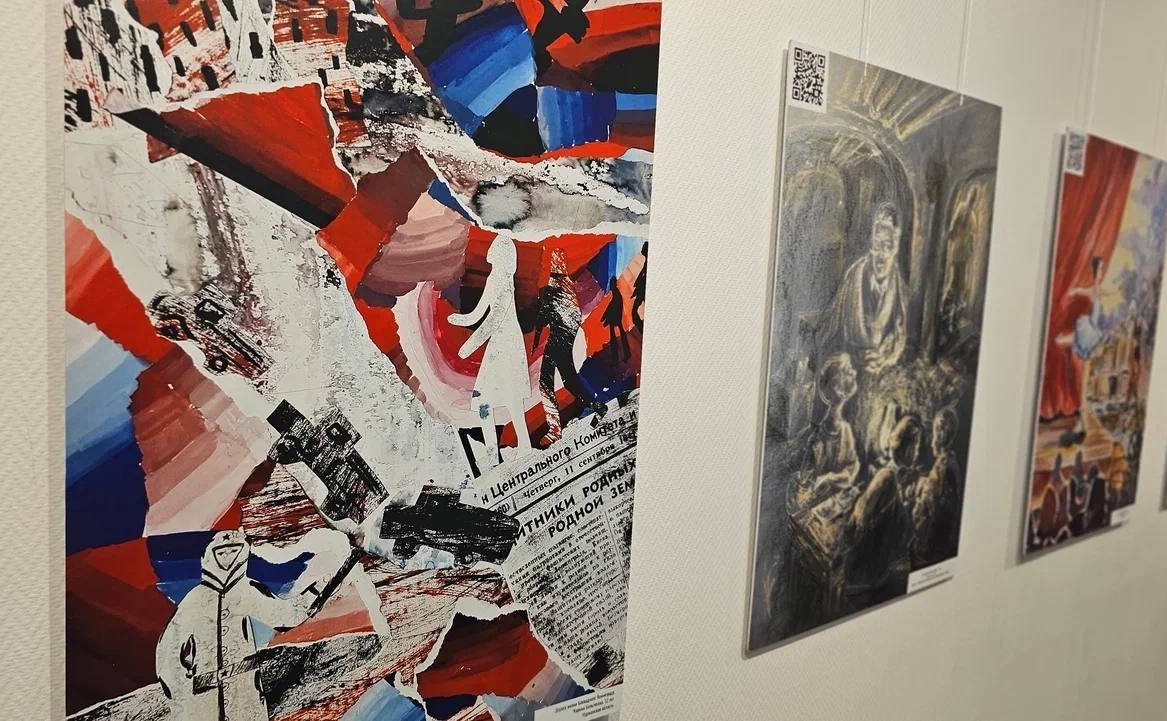 Лариса Круглова приняла участие в церемонии открытия в Мурманске выставки работ победителей Всероссийского конкурса детского рисунка «Жизнь, делённая на граммы»