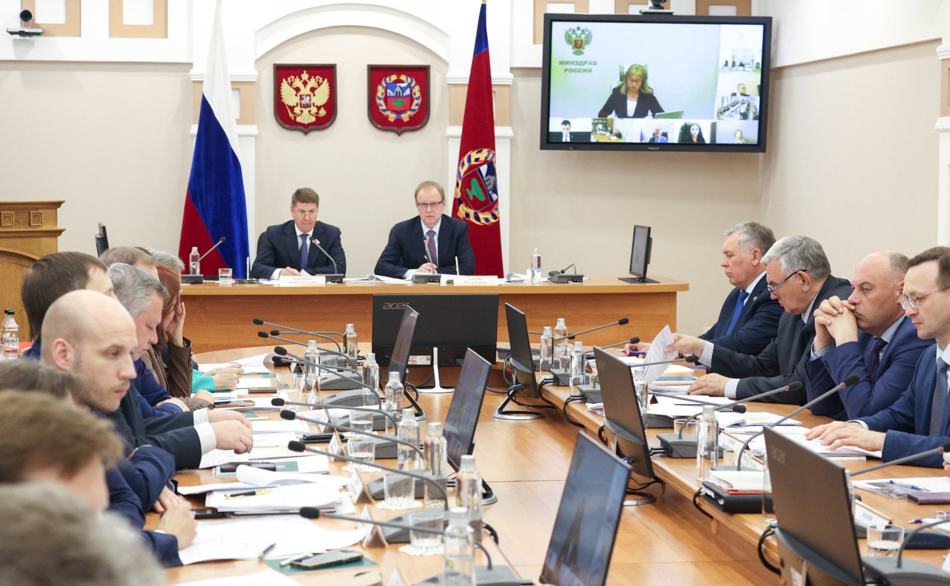 Выездное заседание в Барнауле, посвящённое вопросам реализации Постановления Совета Федерации «О государственной поддержке социально-экономического развития Алтайского края», принятого по итогам Дней Алтайского края в СФ в сентябре 2024 года