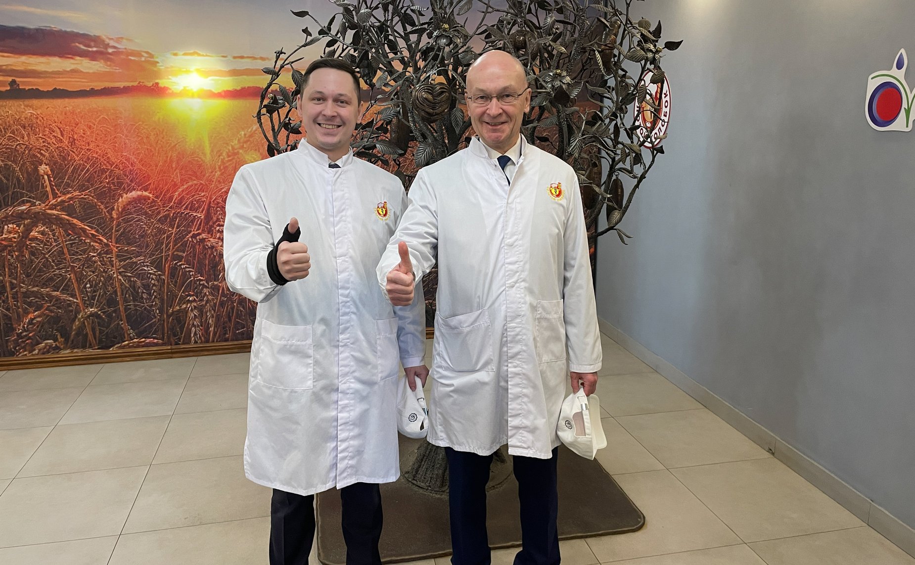 Владимир Киселев посетил Владимирский хлебокомбинат