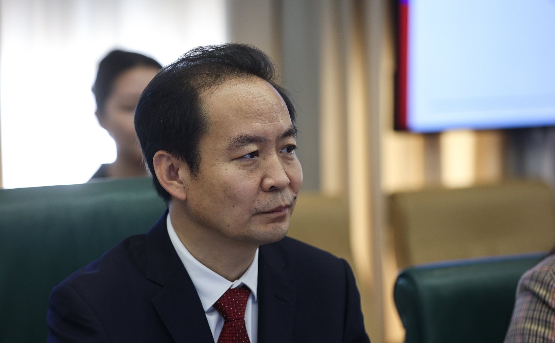 Встреча заместителя Председателя СФ Константина Косачева с делегацией молодых парламентариев Китайской Народной Республики во главе с членом Всекитайского собрания народных представителей КНР Ду Хуэйляном