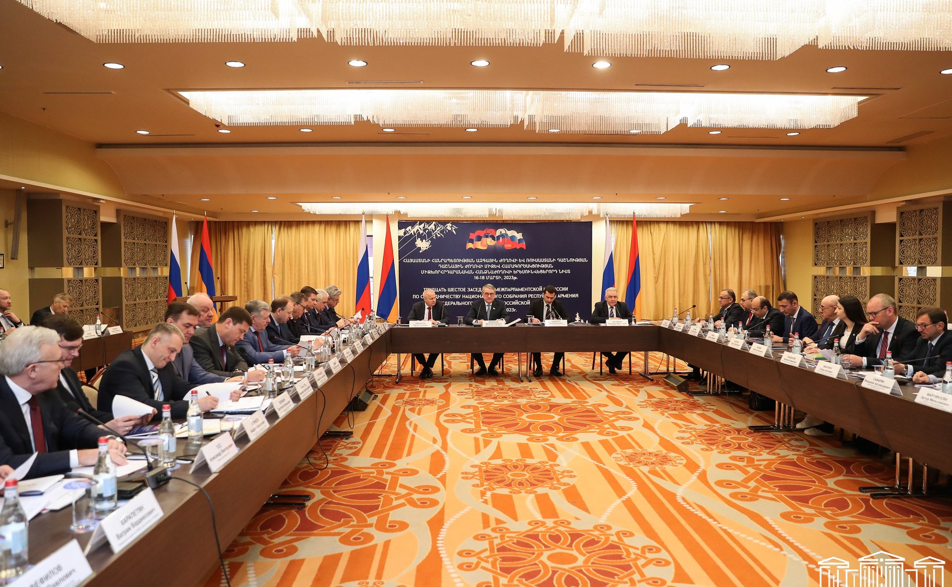 Заместитель Председателя СФ Юрий Воробьев выступил на 36-м заседании Межпарламентской комиссии по сотрудничеству Федерального Собрания Российской Федерации и Национального Собрания Республики Армения
