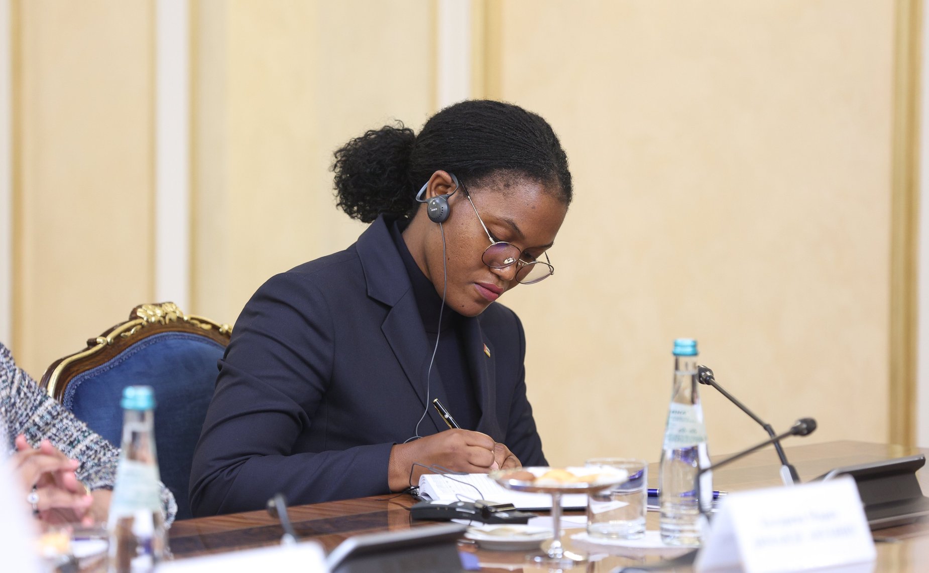 Встреча Председателя Совета Федерации Валентины Матвиенко с Председателем Ассамблеи Республики Мозамбик Маргаридой Адамужи Талапой