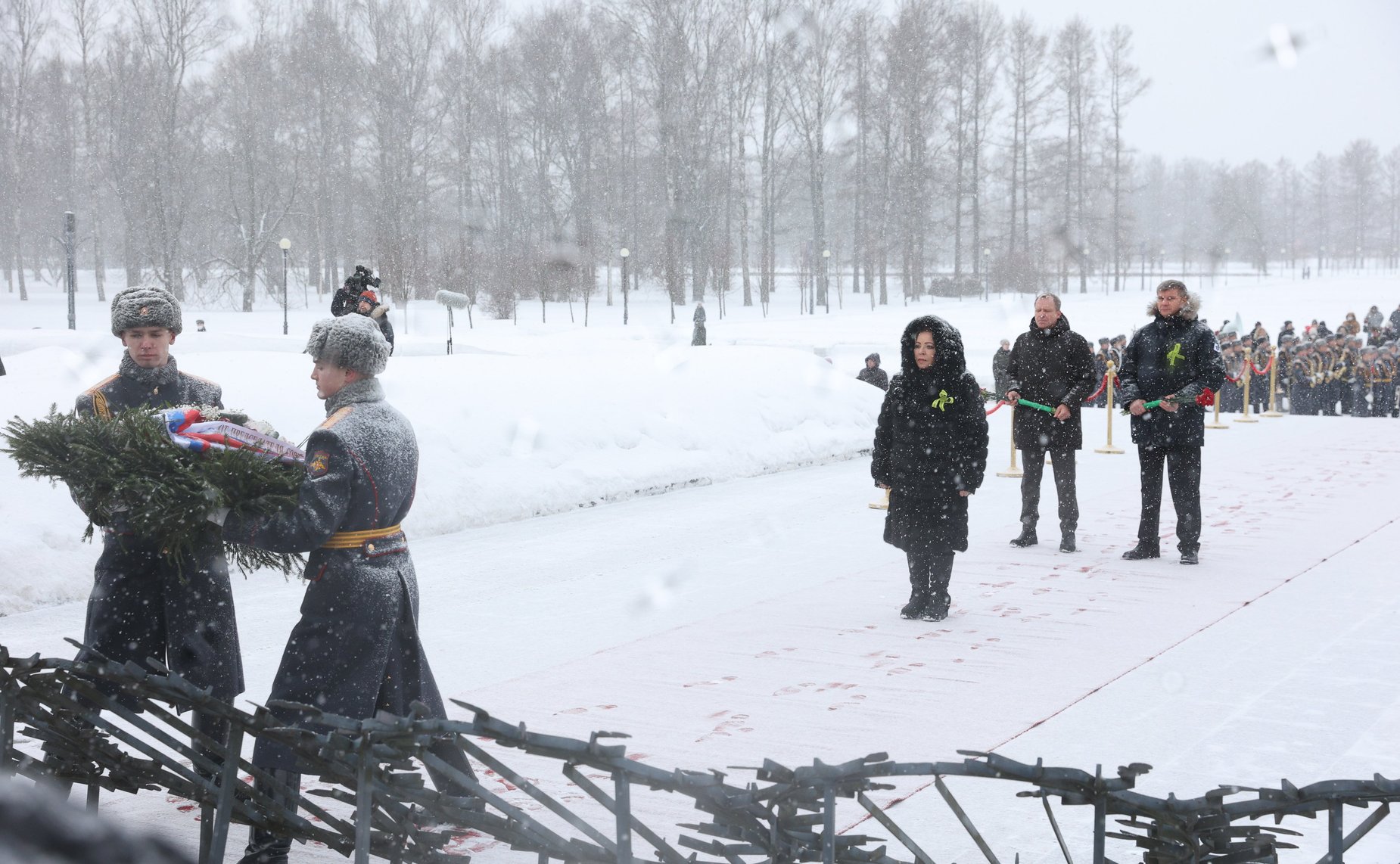 Валентина Матвиенко приняла участие в мероприятиях, посвященных 78-й годовщине полного освобождения Ленинграда от фашистской блокады