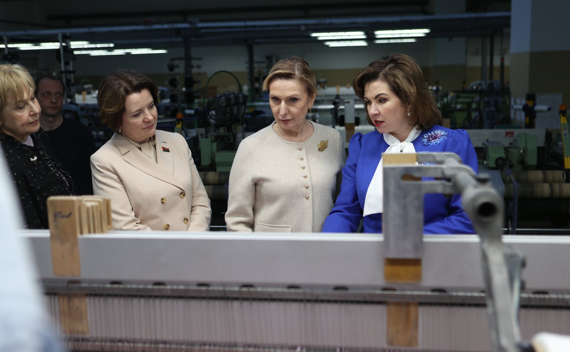 Заместитель Председателя Совета Федерации Инна Святенко посетила предприятие «Камволь»