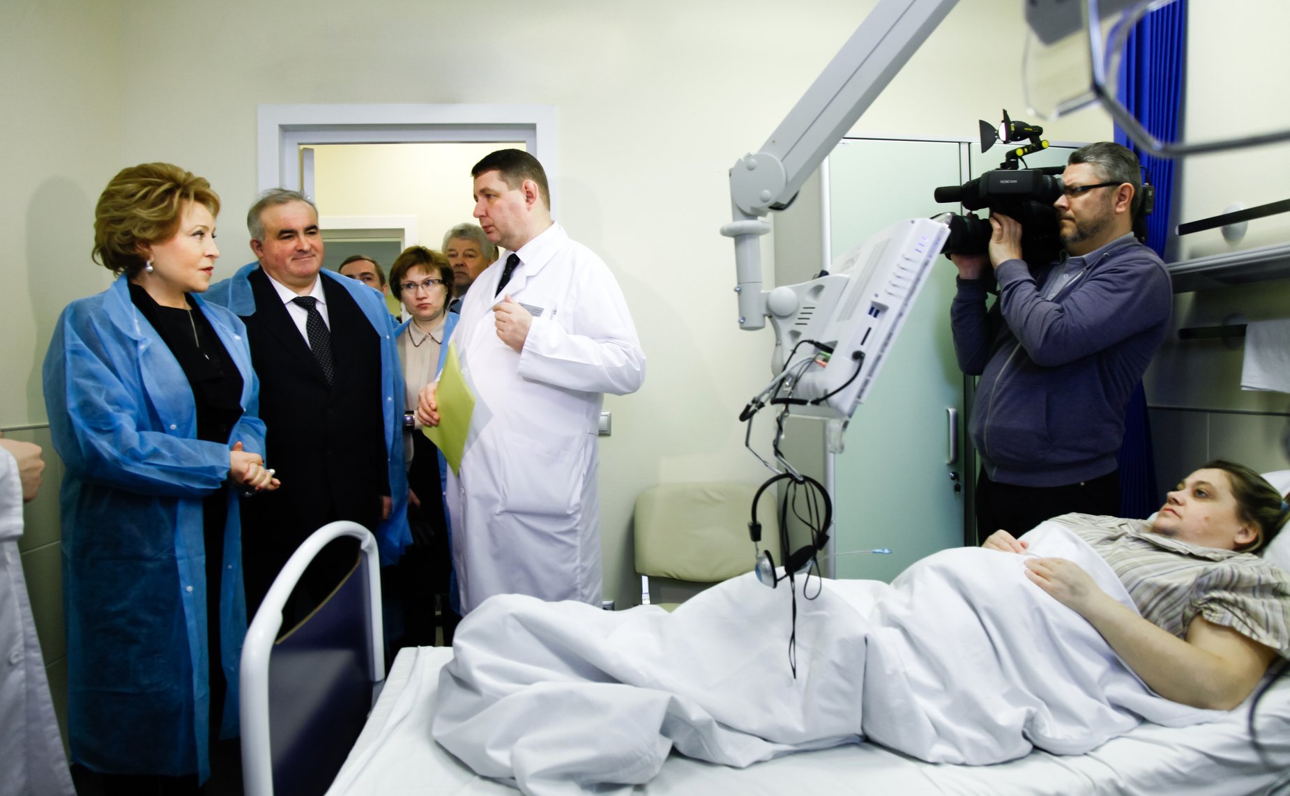 Председатель Совета Федерации В. Матвиенко посетила региональные медицинские учреждения Костромской области