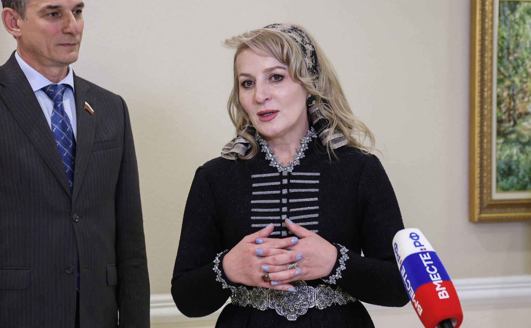 Открытие выставки картин «Культура народов России»