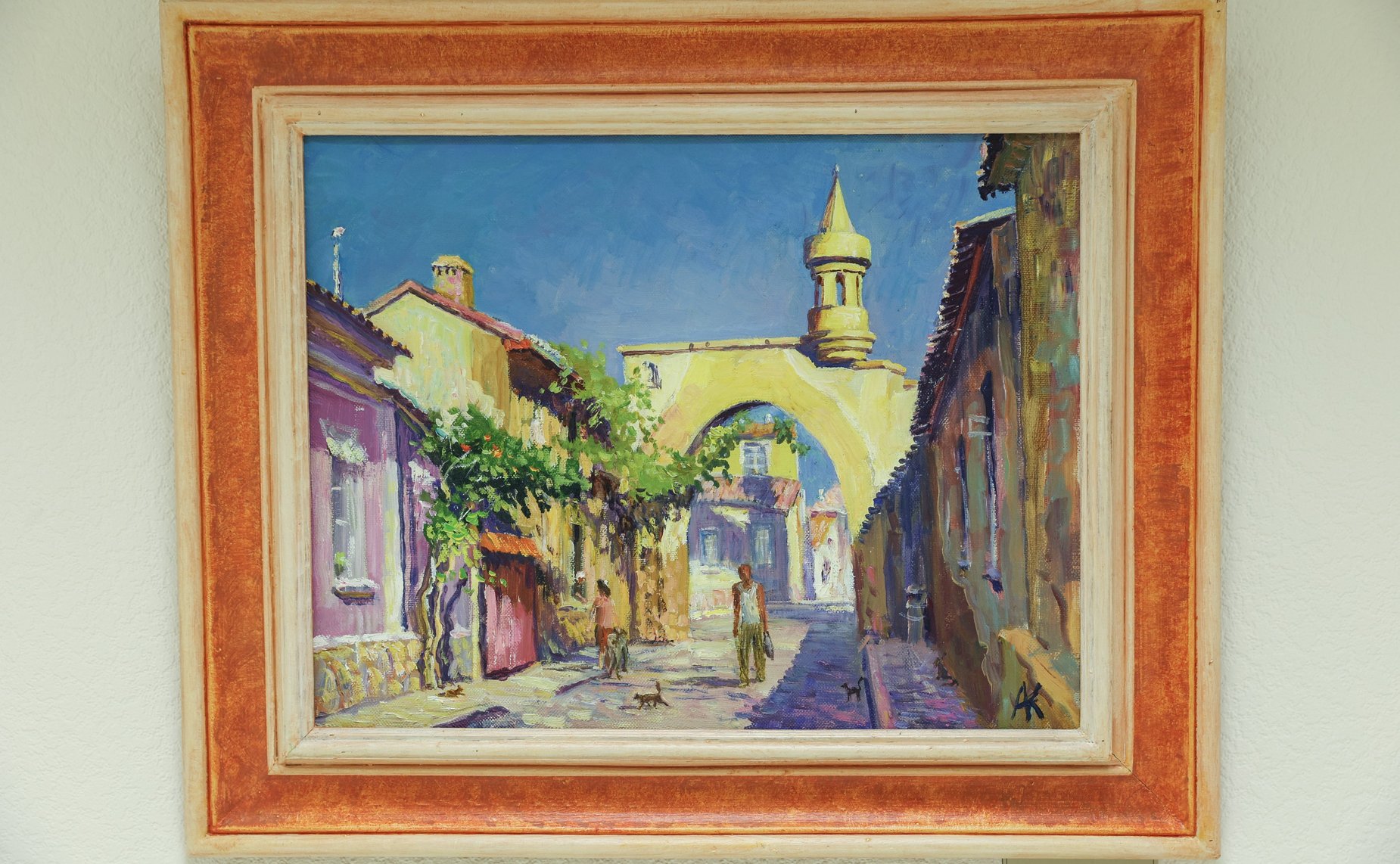 Дина Оюн открыла в верхней палате парламента выставку живописи московского художника Андрея Ковалевского «Мир на палитре»