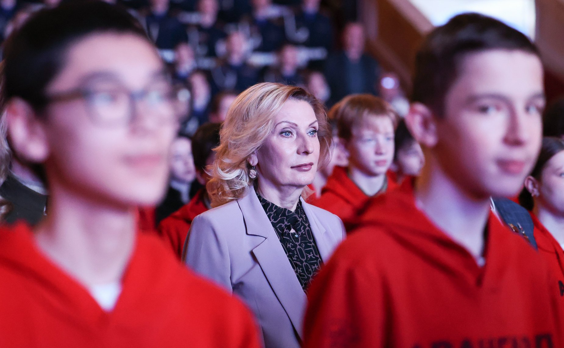 Участие заместителя Председателя Совета Федерации Инны Святенко в IV Ежегодной всероссийской просветительской акции «Военно-патриотический диктант — 2025»