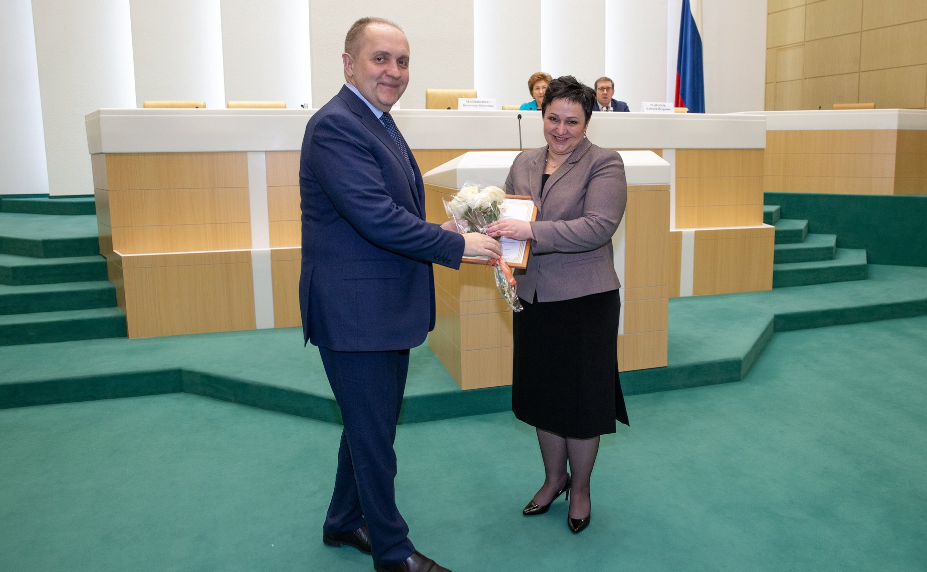 Встреча Валентины Матвиенко с тружениками социальной сферы села