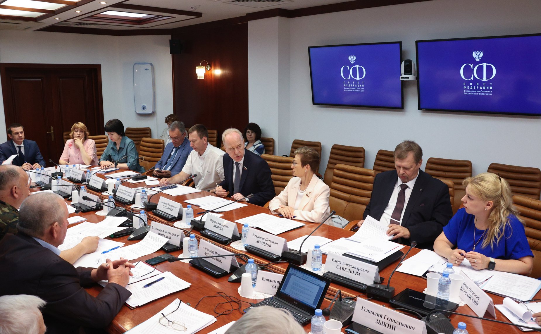 Заседание рабочей группы Комитета СФ по Регламенту и организации парламентской деятельности по вопросам социальной защиты граждан, подвергшихся воздействию радиации вследствие катастрофы на Чернобыльской АЭС