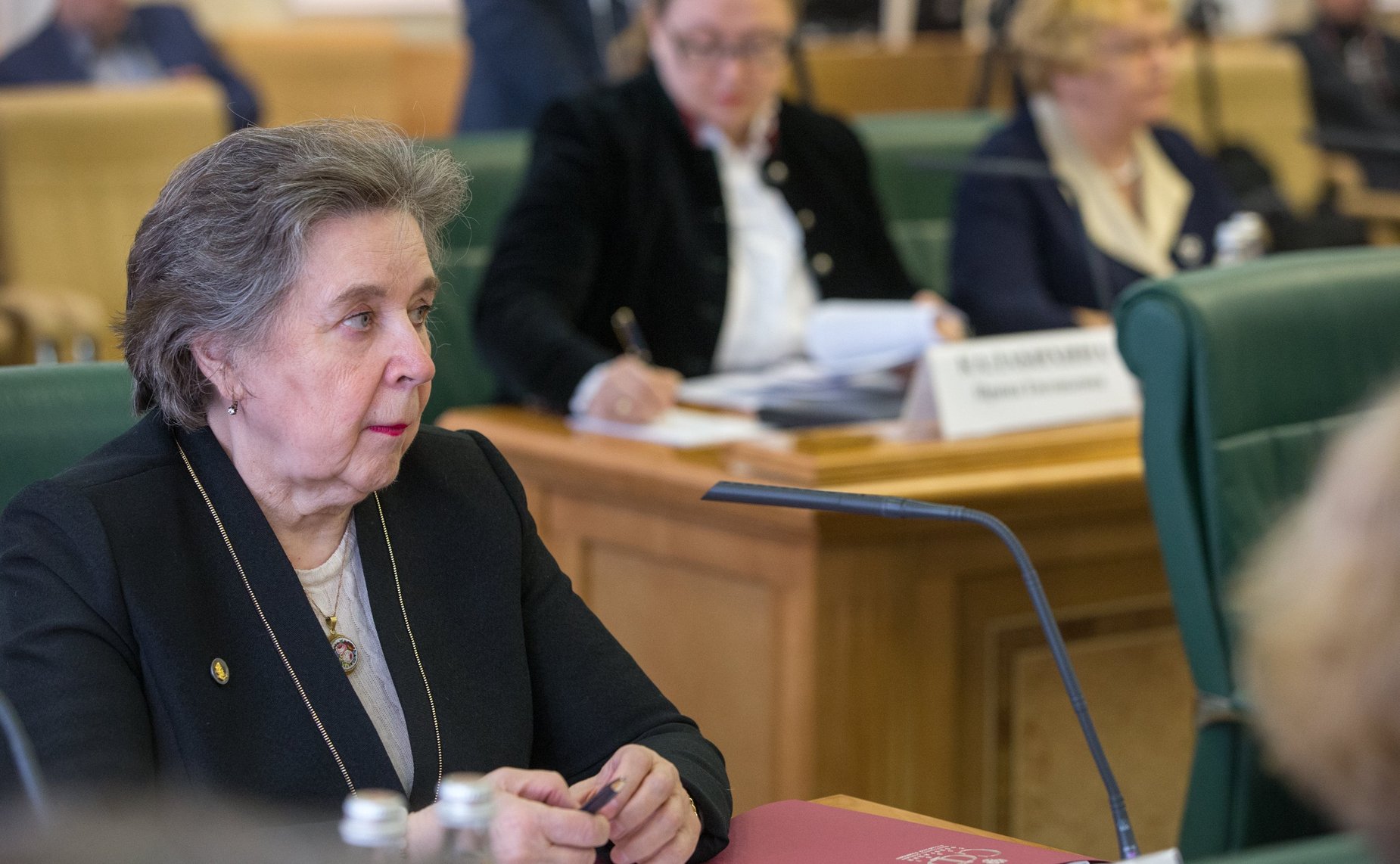 Встреча Председателя Совета Федерации Валентины Матвиенко с женщинами-представителями научного сообщества на тему «Открытый диалог с женщинами-учеными»