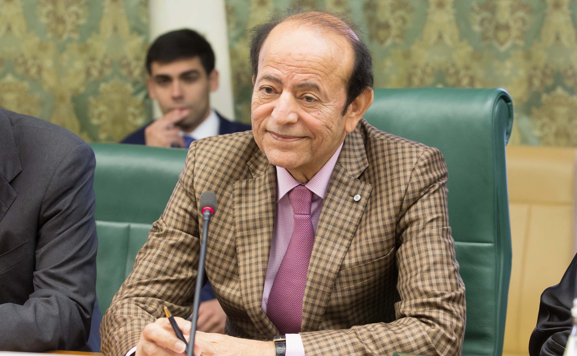 Встреча Н. Федорова с заместителем Председателя Палаты советников Королевства Марокко Абделькадером Саламой