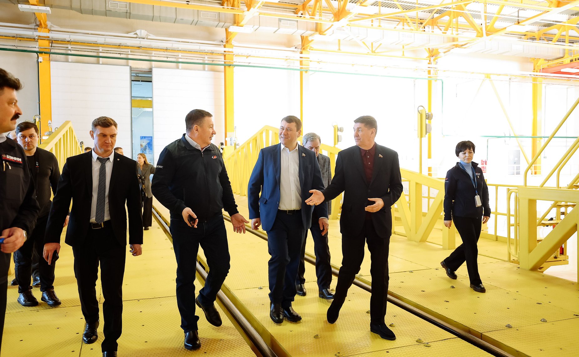 Сенаторы Российской Федерации посетили космодром «Восточный» и осмотрели инфраструктурные объекты