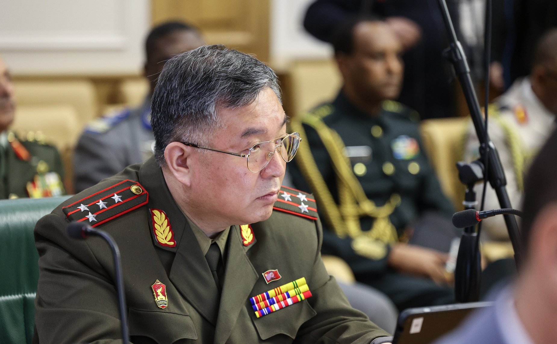 Брифинг для военных атташе иностранных государств, аккредитованных в Российской Федерации