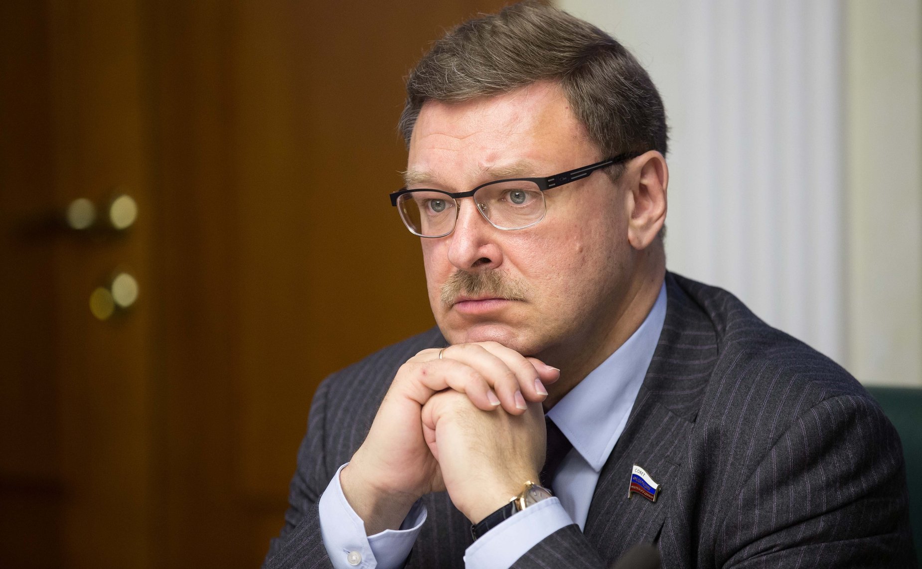 К. Косачев на заседании Президиума Научно-экспертного совета при Председателе СФ