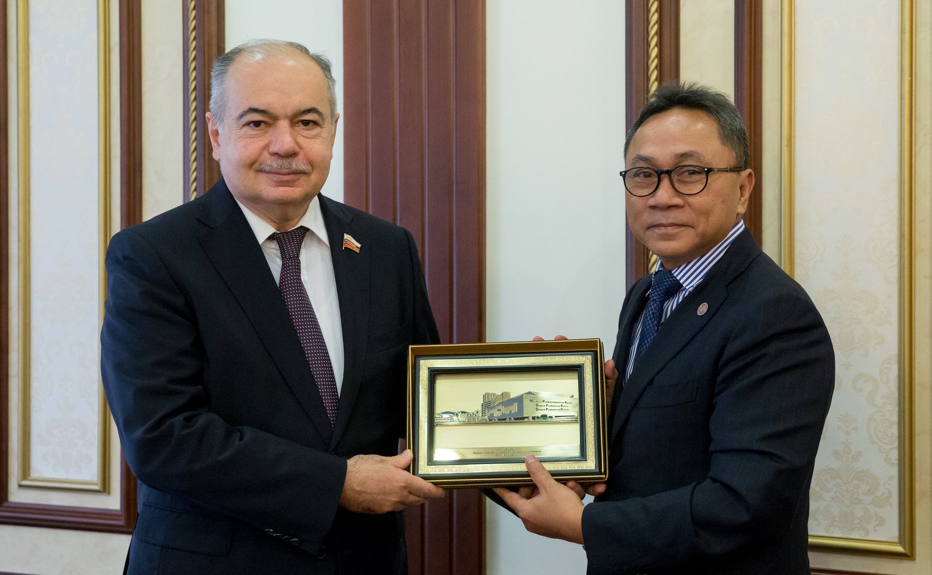 Встреча И. Умаханова с Председателем Народного консультативного конгресса Индонезии З. Хасаном