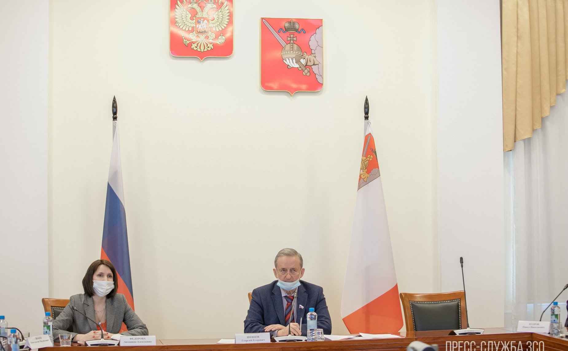 Заседание Дискуссионного клуба Молодежного парламента Вологодской области