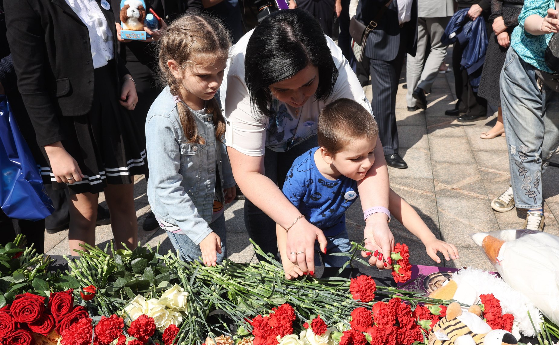 Акция памяти детей Донбасса