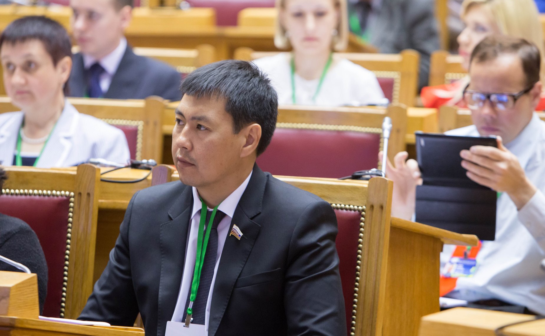 Заседания «круглых столов» в рамках Невского международного экологического конгресса Ооржак