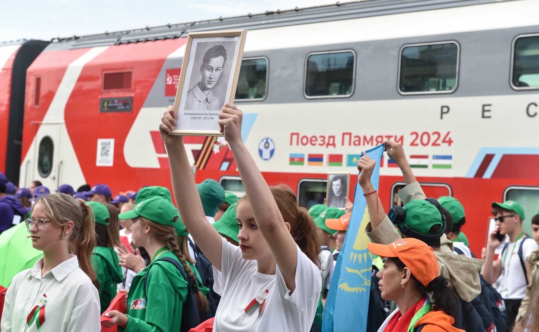 Участники культурно-образовательного проекта «Поезд Памяти» посетили Могилев и Гомель