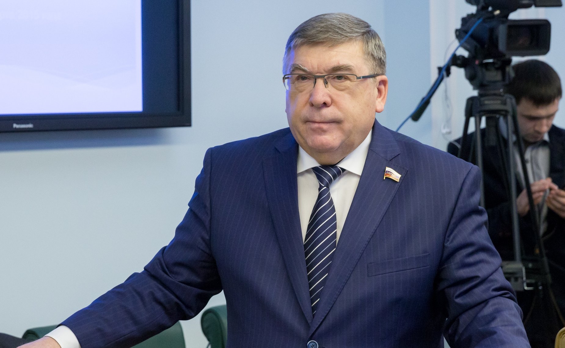 В. Рязанский Заседание Комитета Совета Федерации по социальной политике