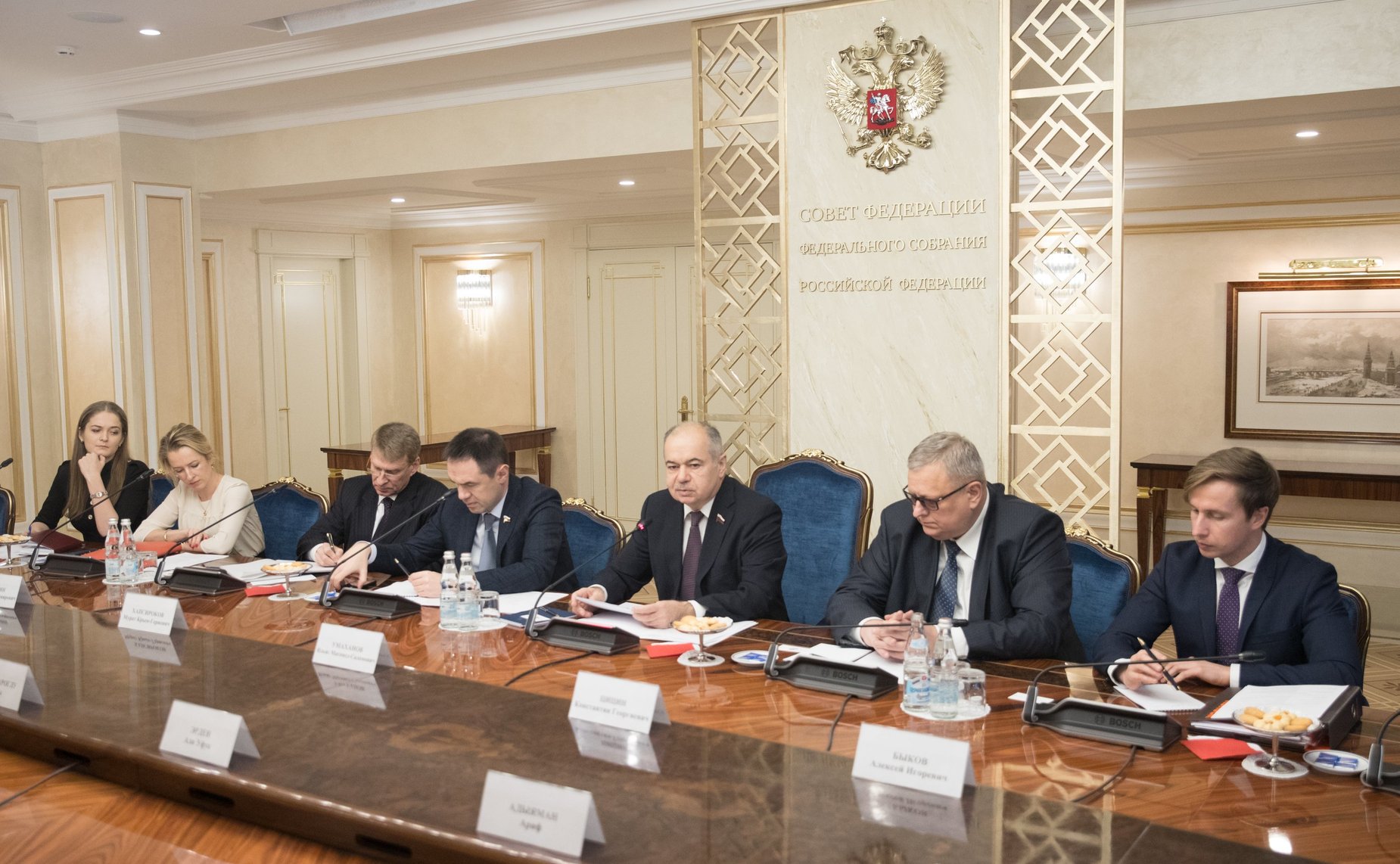 Встреча И. Умаханова с представителями деловых кругов Турции